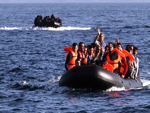 Sığınmacıların geçiş noktası Midilli