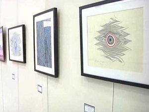 Moskova'da ebru sergisi