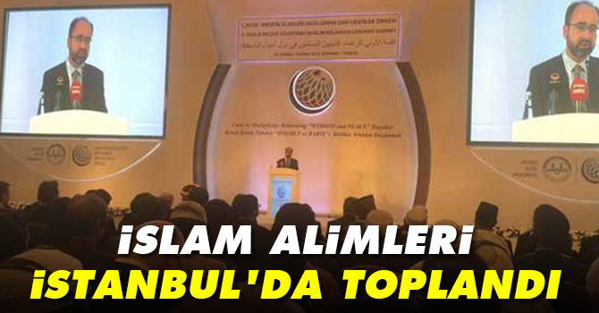 İslam alimleri İstanbul'da toplandı