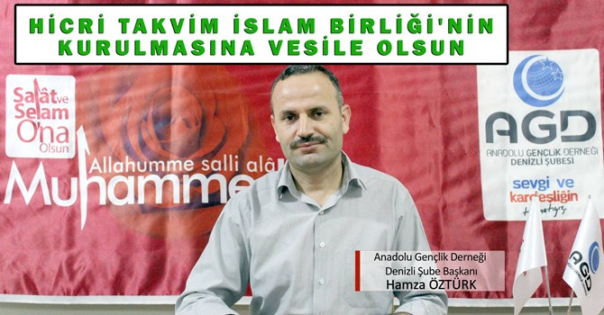 Hicri Takvim İslam Birliği'nin Kurulmasına Vesile Olsun