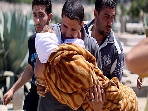 İsrail çocukları katlediyor...