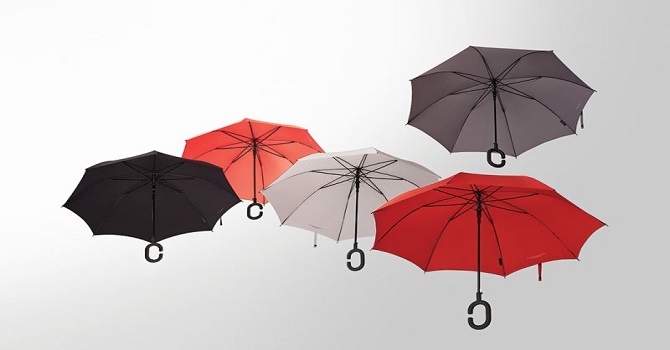 Akıllı telefon şemsiyesi ürettiler