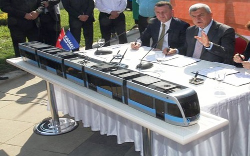 Kocaeli tramvay hattının temeli ne zaman atılıyor?