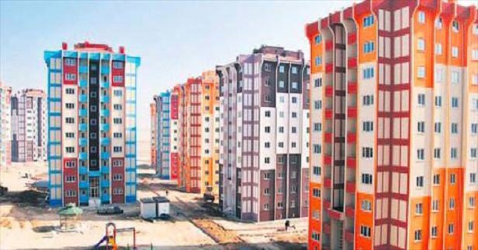 250 lira taksitle dar gelirliye ev