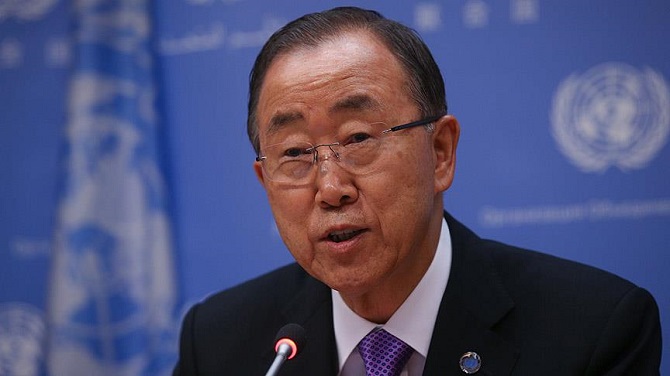 BM Genel Sekreteri Ban Slovakya'daki Gabcikova mülteci kampını ziyaret etti