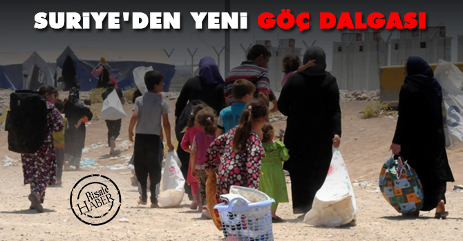Suriye'den yeni göç dalgası
