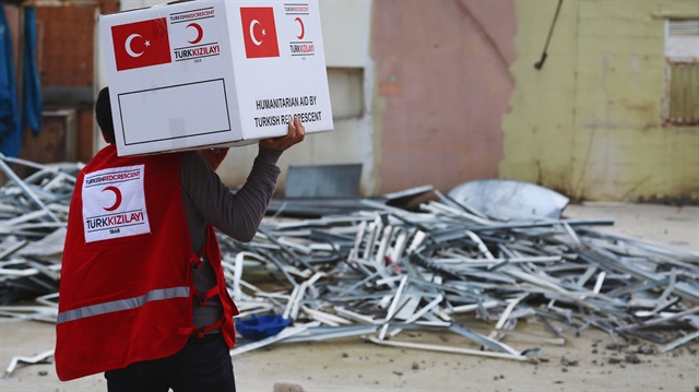 Türkmenlere insani yardım