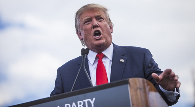 O sözlerinden sonra Trump'un ismini kazıdılar