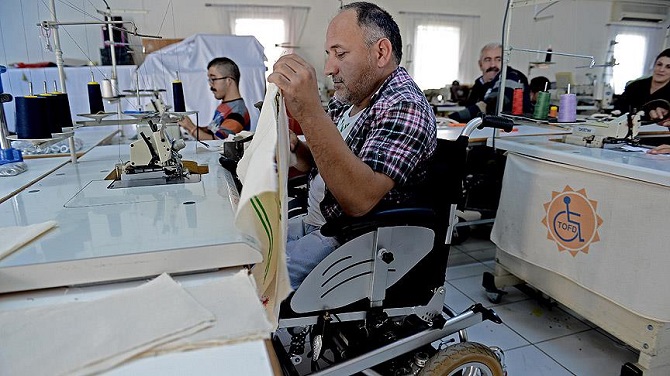 'Engelli üretsin, doğa kazansın'