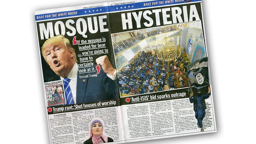 ABD'de Türk camisini DAEŞ'le ilişkilendiren gazeteye tepki