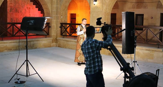 Başkent’te tarih kokan klip çekimi