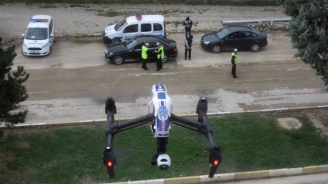 'Multikopter' emniyetin gözü kulağı oldu