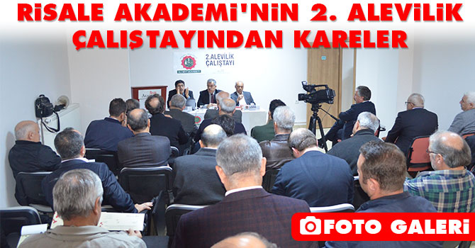 Risale Akademi 2. Alevilik Çalıştayı'ndan kareler