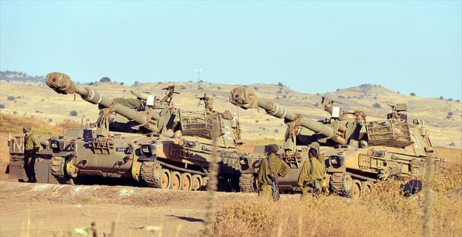 İsrail Golan tepelerinde tatbikata hazırlanıyor