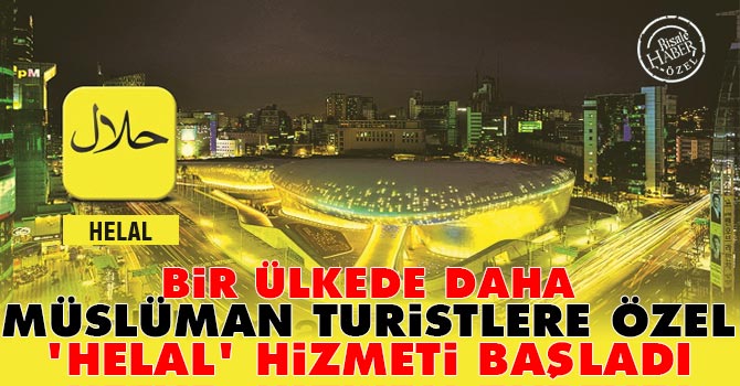 Bir ülkede daha Müslüman turistlere özel 'helal' hizmeti