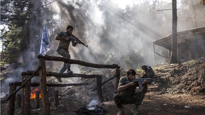 Türkmenlerden Esed rejiminin saldırılarına karşı 'özel tim'