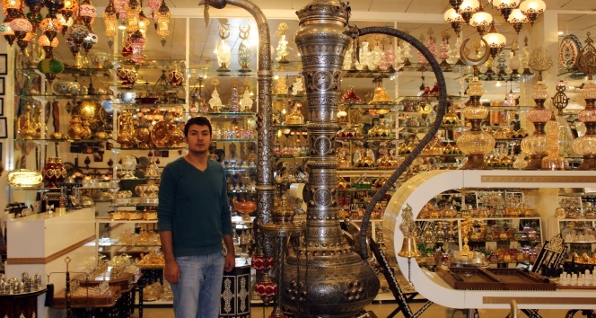 Bu bakır ibriğin fiyatı dudak uçuklatıyor