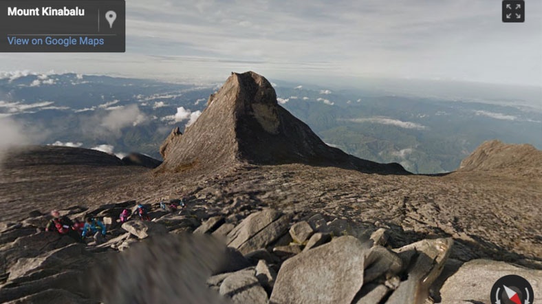 Google Malezya'nın en yüksek dağına çıktı
