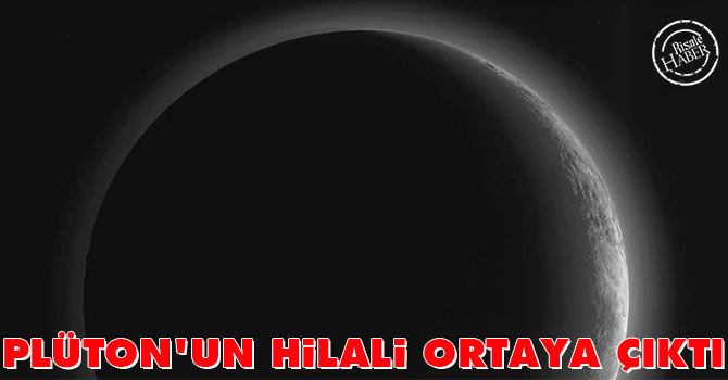 Plüton'un hilali ortaya çıktı
