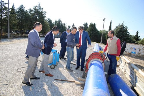 Kula'nın 40 Yıllık Su Şebekesi Değişiyor