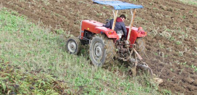 Kavak'ta güz dönemi hububat ekimi