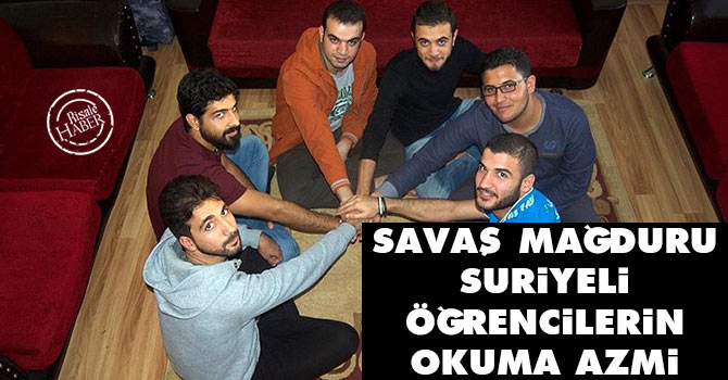 Savaş mağduru Suriyeli öğrencilerin okuma azmi