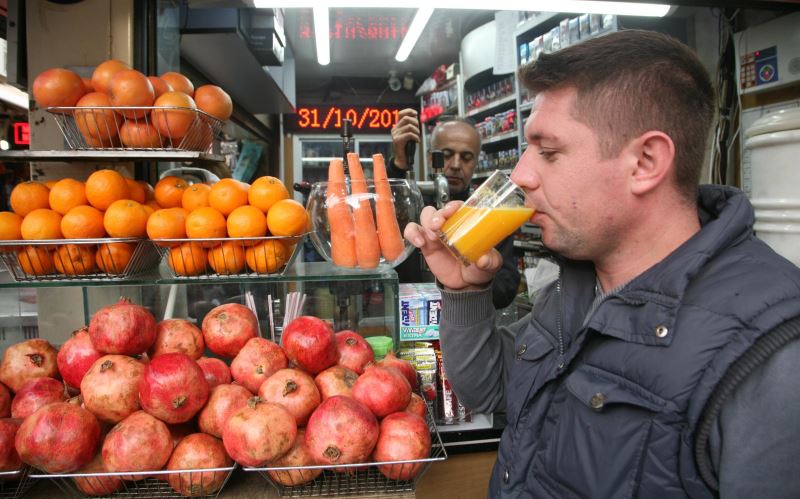 Vatandaş tabiî vitamine akın etti