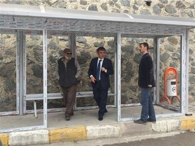 Gümüşhane'de klimalı durak dönemi