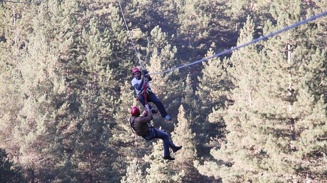 Türkiye'nin en uzun kaytel hattı açıldı