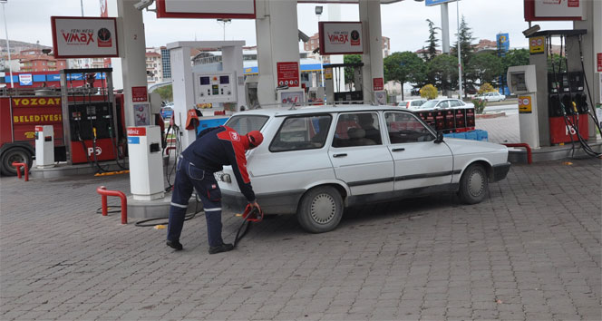 Yozgatta sürücüler ucuz LPG'ye akın ediyor