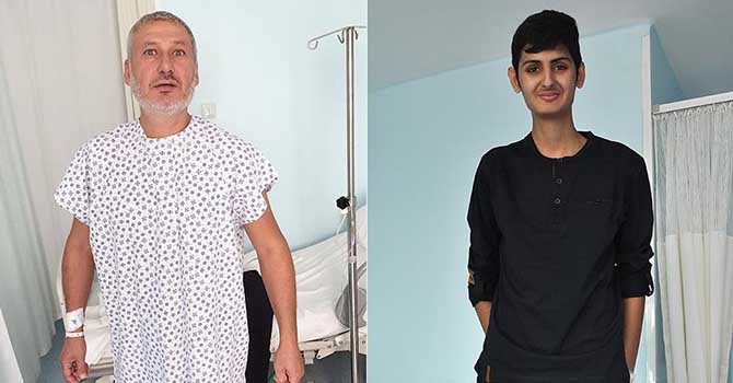 Oğluna ciğerini verdi