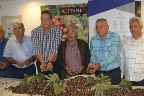 Aydın’dan kestane ihracatı başladı