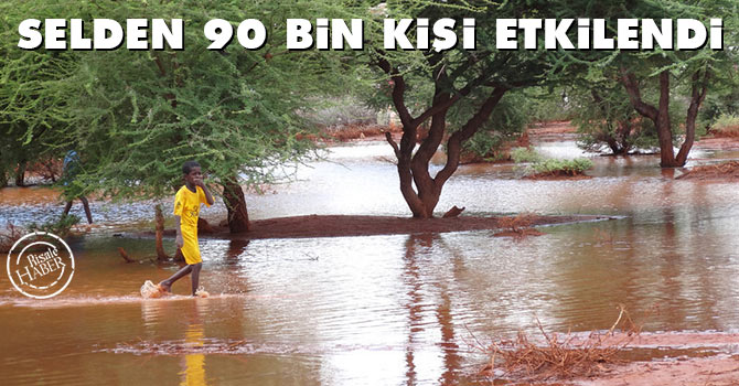 Somali'de 90 Bin Kişi Selden Etkilendi
