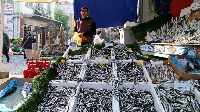 Balık bolluğu tezgahları şenlendirdi