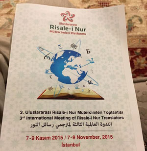 Risale-i Nur mütercimleri İstanbul'da toplandı