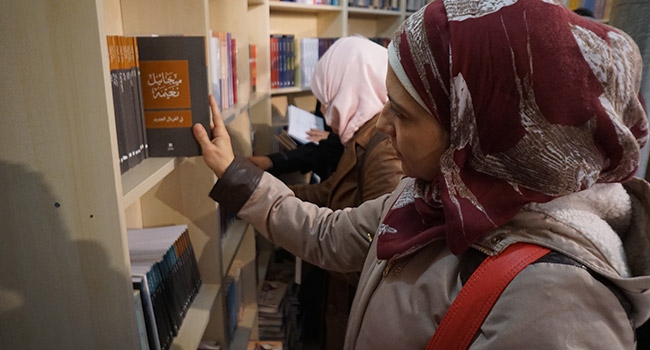 Arapça Kitap Fuarı'na yoğun ilgi
