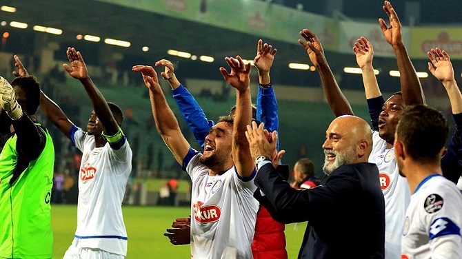 Çaykur Rizespor son anda gelen galibiyete seviniyor