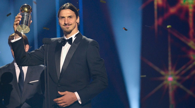 İbrahimoviç yılın futbolcusu seçildi