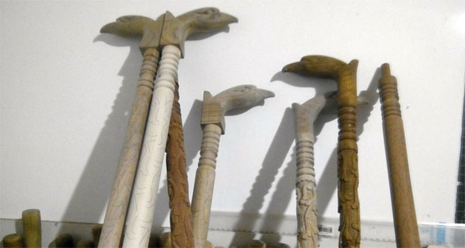 Bastonların kartalı Kahramanmaraş'ta üretiliyor