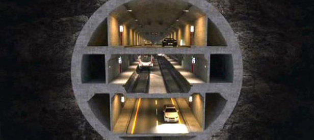 3 katlı tünel geliyor
