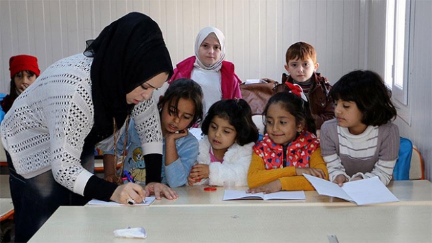 Bu okul Suriyeli öğrencilere umut oluyor
