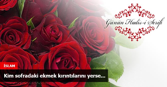 Kim sofradaki ekmek kırıntılarını yerse