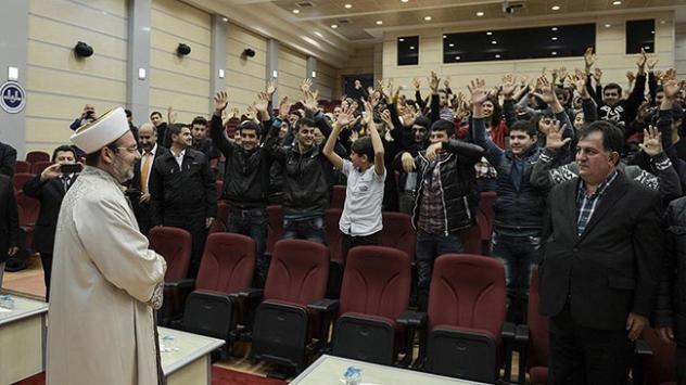 'Asıl büyük dil gönül dilidir'