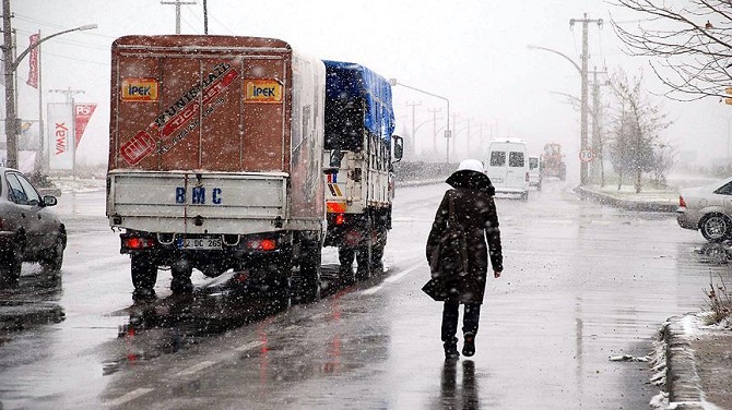 Pastırma yazı bitiyor kar geliyor