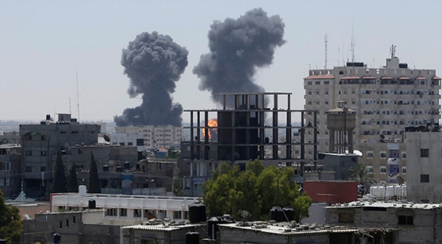 İsrail'den Gazze'ye hava saldırısı