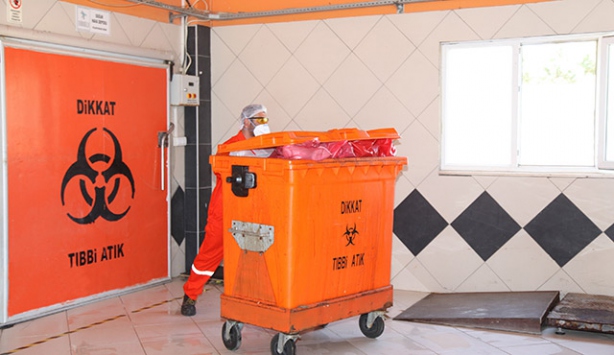 Günde 6 ton tıbbi atık bertaraf ediliyor