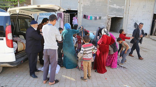 5 Bin Suriyeli sığınmacıya kış yardımı