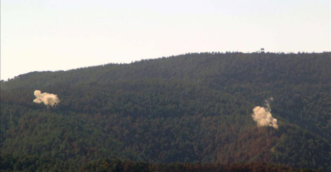 Türkmen Dağı'nda çatışmalar sürüyor