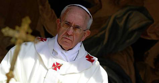 Papa 3. Dünya Savaşı çıkarmanın peşinde!