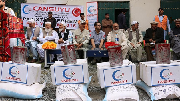Cansuyu'ndan Afganistan'a yardım